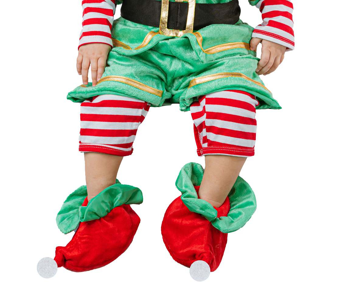 Role play-set for child Little Elf (jumpsuit, hood, belt, shoes), size 92/104 cm